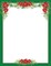 Great Papers! Holiday Stationery Letterhead, Poinsettia Valance, 8.5"x11", Printer Friendly, 80 sheets